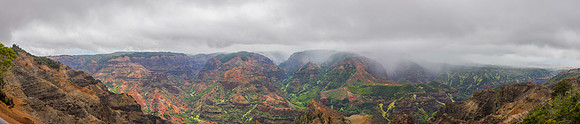 Waimea Canyon Panorama
