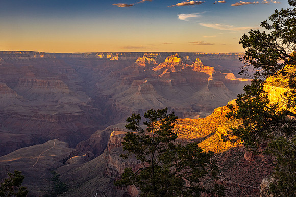 Sunset at the Grand Canyon
