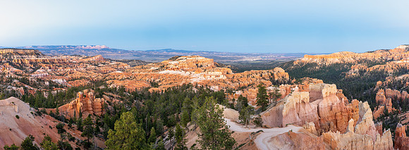 Panorama at Bryce Canyon